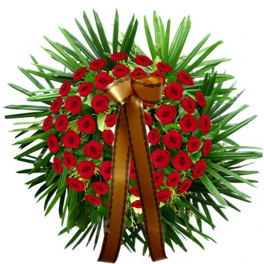 Funeral wreath - věnec