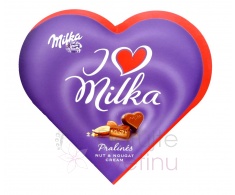 Milka - heart shape